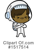 Astronaut Clipart #1517514 by lineartestpilot