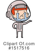 Astronaut Clipart #1517516 by lineartestpilot