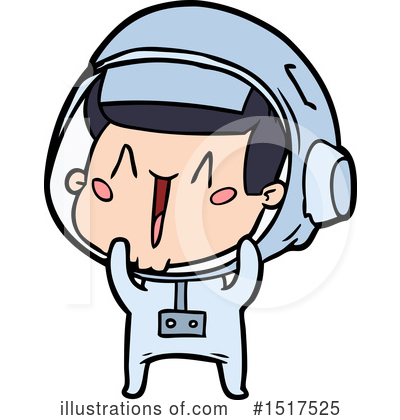 Royalty-Free (RF) Astronaut Clipart Illustration by lineartestpilot - Stock Sample #1517525