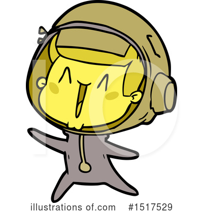 Royalty-Free (RF) Astronaut Clipart Illustration by lineartestpilot - Stock Sample #1517529