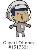 Astronaut Clipart #1517531 by lineartestpilot