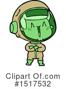 Astronaut Clipart #1517532 by lineartestpilot