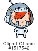 Astronaut Clipart #1517542 by lineartestpilot