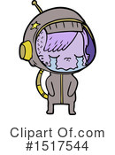 Astronaut Clipart #1517544 by lineartestpilot