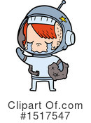 Astronaut Clipart #1517547 by lineartestpilot