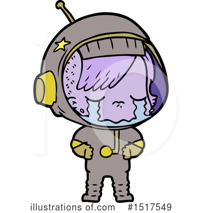Royalty-Free (RF) Astronaut Clipart Illustration by lineartestpilot - Stock Sample #1517549