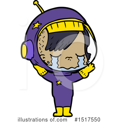 Royalty-Free (RF) Astronaut Clipart Illustration by lineartestpilot - Stock Sample #1517550
