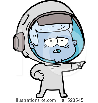 Royalty-Free (RF) Astronaut Clipart Illustration by lineartestpilot - Stock Sample #1523545