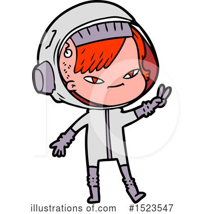 Astronaut Clipart #1523547 - Illustration by lineartestpilot