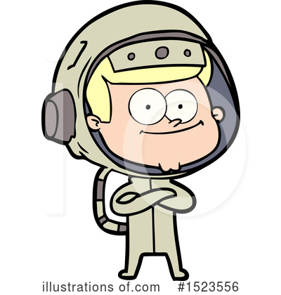 Royalty-Free (RF) Astronaut Clipart Illustration by lineartestpilot - Stock Sample #1523556