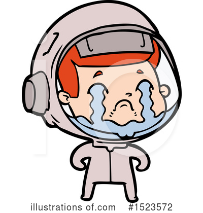 Royalty-Free (RF) Astronaut Clipart Illustration by lineartestpilot - Stock Sample #1523572
