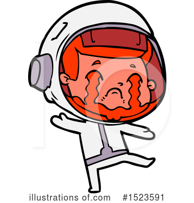 Royalty-Free (RF) Astronaut Clipart Illustration by lineartestpilot - Stock Sample #1523591
