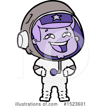 Royalty-Free (RF) Astronaut Clipart Illustration by lineartestpilot - Stock Sample #1523601