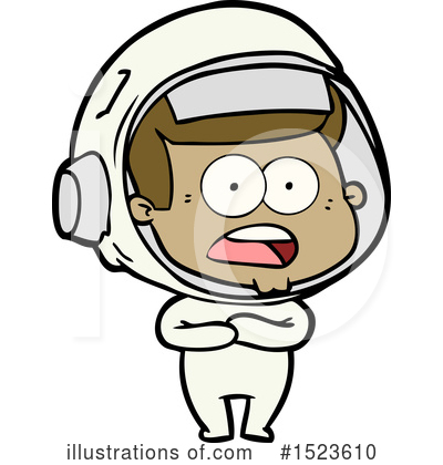 Royalty-Free (RF) Astronaut Clipart Illustration by lineartestpilot - Stock Sample #1523610