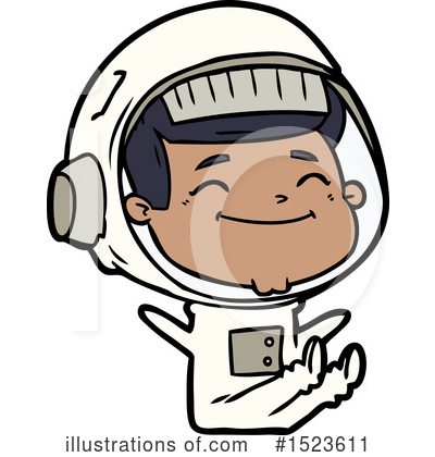 Royalty-Free (RF) Astronaut Clipart Illustration by lineartestpilot - Stock Sample #1523611