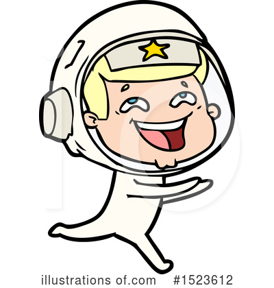Royalty-Free (RF) Astronaut Clipart Illustration by lineartestpilot - Stock Sample #1523612