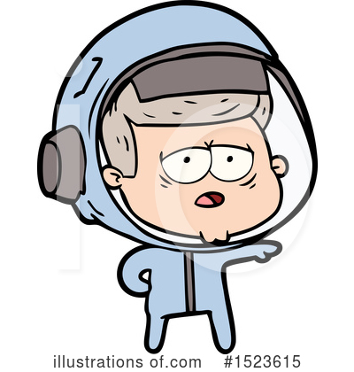Royalty-Free (RF) Astronaut Clipart Illustration by lineartestpilot - Stock Sample #1523615