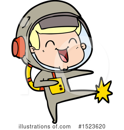 Royalty-Free (RF) Astronaut Clipart Illustration by lineartestpilot - Stock Sample #1523620