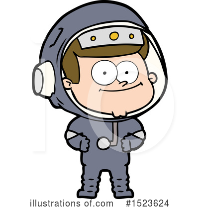 Royalty-Free (RF) Astronaut Clipart Illustration by lineartestpilot - Stock Sample #1523624