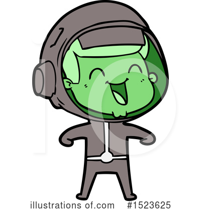 Royalty-Free (RF) Astronaut Clipart Illustration by lineartestpilot - Stock Sample #1523625