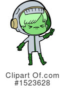 Astronaut Clipart #1523628 by lineartestpilot