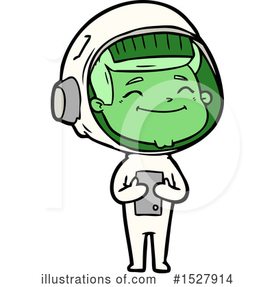 Royalty-Free (RF) Astronaut Clipart Illustration by lineartestpilot - Stock Sample #1527914