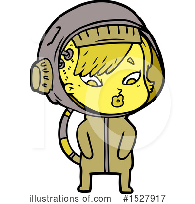 Royalty-Free (RF) Astronaut Clipart Illustration by lineartestpilot - Stock Sample #1527917