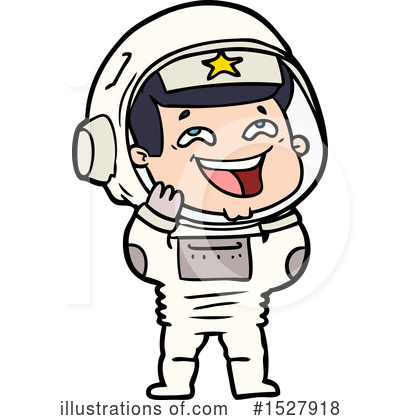 Royalty-Free (RF) Astronaut Clipart Illustration by lineartestpilot - Stock Sample #1527918