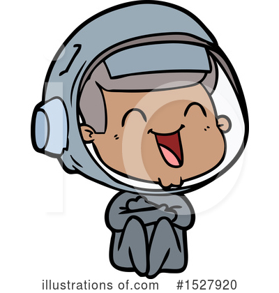 Royalty-Free (RF) Astronaut Clipart Illustration by lineartestpilot - Stock Sample #1527920