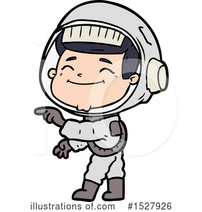 Royalty-Free (RF) Astronaut Clipart Illustration by lineartestpilot - Stock Sample #1527926