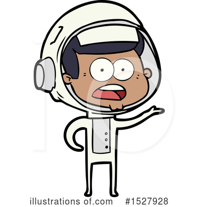 Royalty-Free (RF) Astronaut Clipart Illustration by lineartestpilot - Stock Sample #1527928