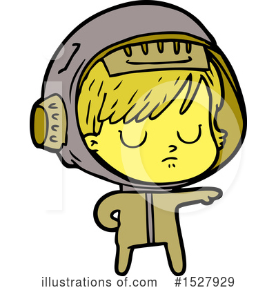 Royalty-Free (RF) Astronaut Clipart Illustration by lineartestpilot - Stock Sample #1527929