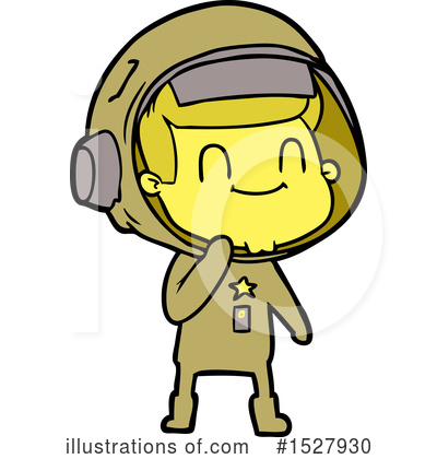 Royalty-Free (RF) Astronaut Clipart Illustration by lineartestpilot - Stock Sample #1527930