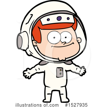 Royalty-Free (RF) Astronaut Clipart Illustration by lineartestpilot - Stock Sample #1527935
