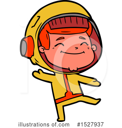 Royalty-Free (RF) Astronaut Clipart Illustration by lineartestpilot - Stock Sample #1527937