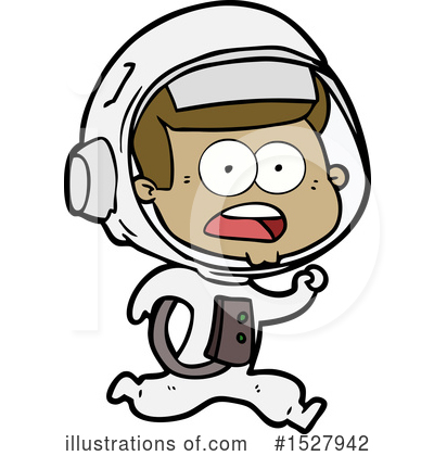 Royalty-Free (RF) Astronaut Clipart Illustration by lineartestpilot - Stock Sample #1527942