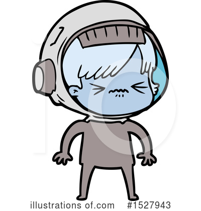 Royalty-Free (RF) Astronaut Clipart Illustration by lineartestpilot - Stock Sample #1527943