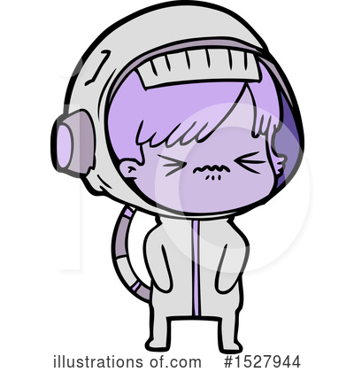 Royalty-Free (RF) Astronaut Clipart Illustration by lineartestpilot - Stock Sample #1527944