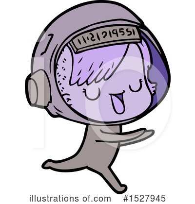 Royalty-Free (RF) Astronaut Clipart Illustration by lineartestpilot - Stock Sample #1527945