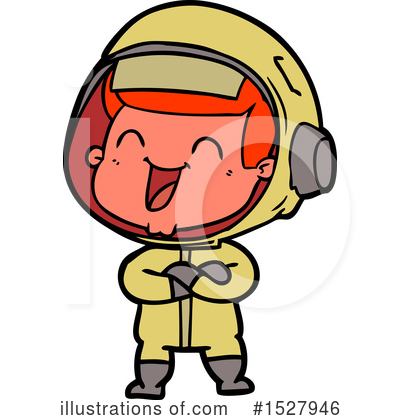 Royalty-Free (RF) Astronaut Clipart Illustration by lineartestpilot - Stock Sample #1527946