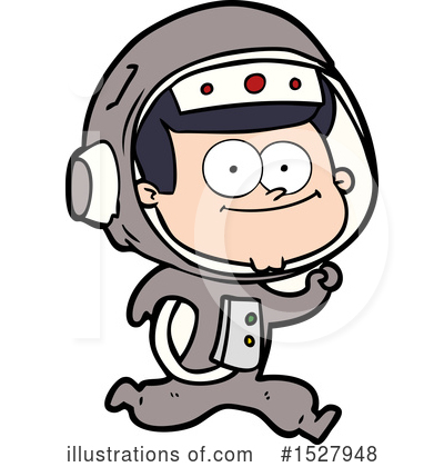 Royalty-Free (RF) Astronaut Clipart Illustration by lineartestpilot - Stock Sample #1527948