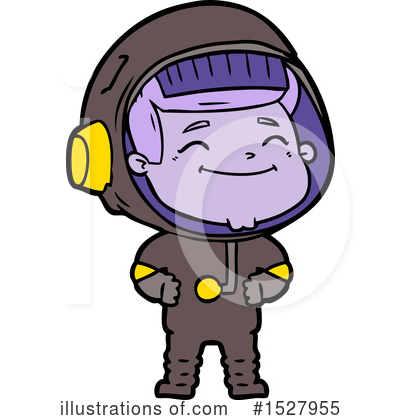 Royalty-Free (RF) Astronaut Clipart Illustration by lineartestpilot - Stock Sample #1527955