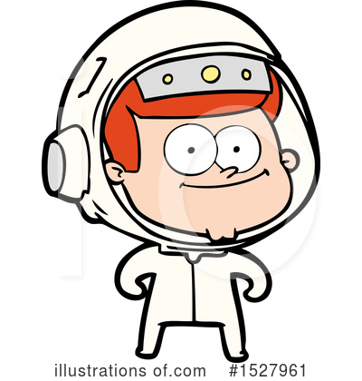 Royalty-Free (RF) Astronaut Clipart Illustration by lineartestpilot - Stock Sample #1527961