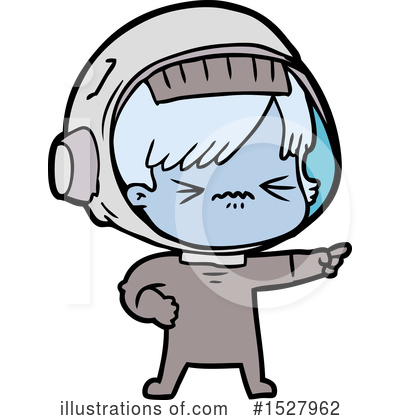 Royalty-Free (RF) Astronaut Clipart Illustration by lineartestpilot - Stock Sample #1527962