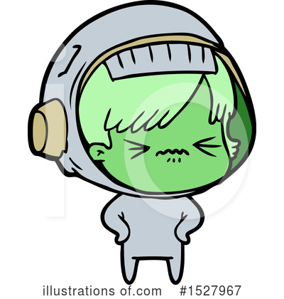 Royalty-Free (RF) Astronaut Clipart Illustration by lineartestpilot - Stock Sample #1527967