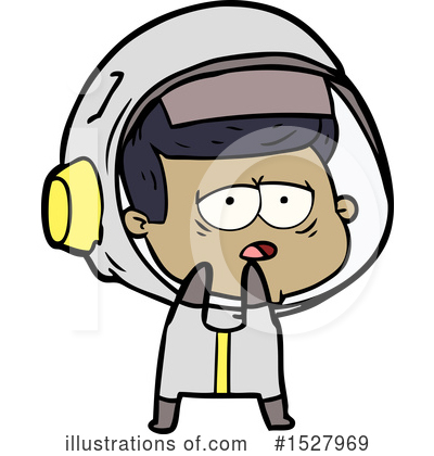 Royalty-Free (RF) Astronaut Clipart Illustration by lineartestpilot - Stock Sample #1527969