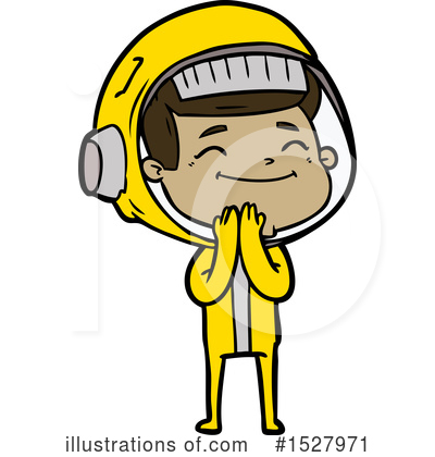 Royalty-Free (RF) Astronaut Clipart Illustration by lineartestpilot - Stock Sample #1527971