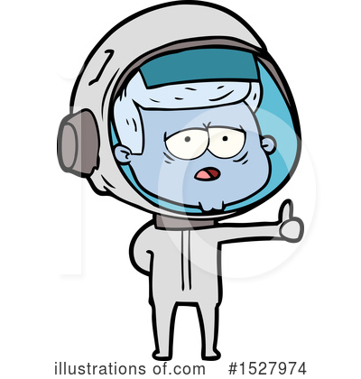 Royalty-Free (RF) Astronaut Clipart Illustration by lineartestpilot - Stock Sample #1527974
