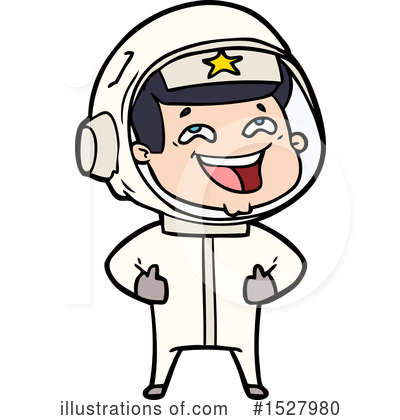 Royalty-Free (RF) Astronaut Clipart Illustration by lineartestpilot - Stock Sample #1527980