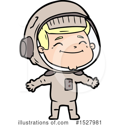 Royalty-Free (RF) Astronaut Clipart Illustration by lineartestpilot - Stock Sample #1527981